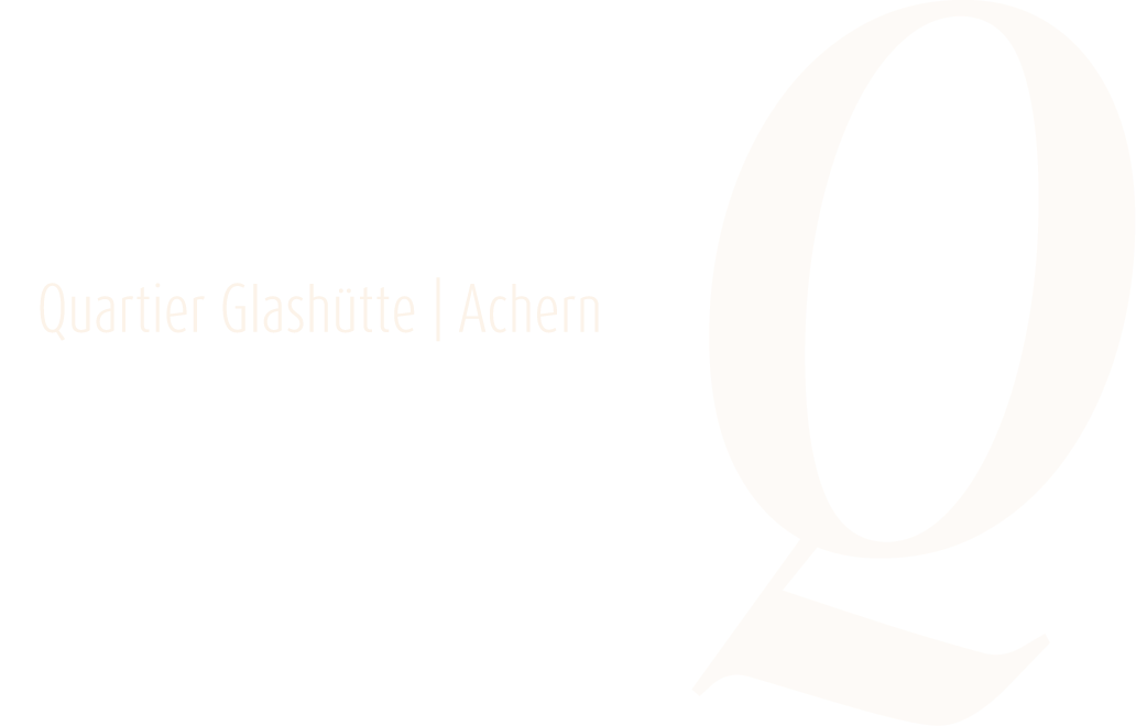 Achern Reihenhaus Logo Quartier Glashütte